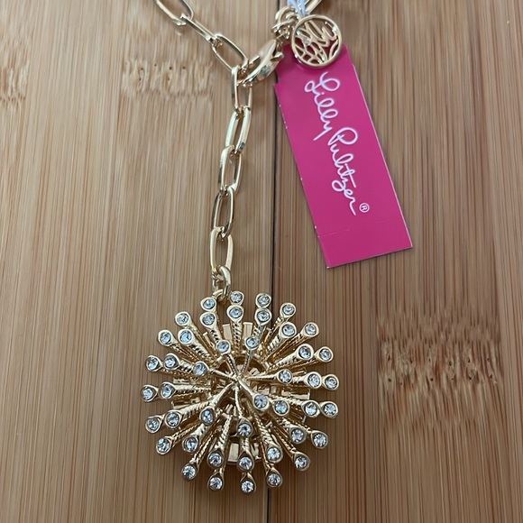 Lily Pulitzer High Tides Good Vibes Necklace - Picture 5 of 8